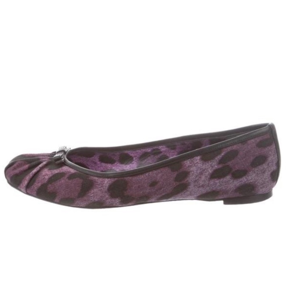 Dolce & Gabbana animal print flats